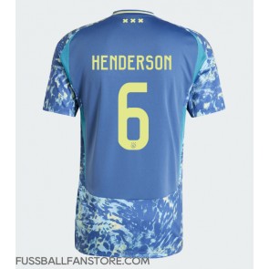 Ajax Jordan Henderson #6 Replik Auswärtstrikot 2024-25 Kurzarm